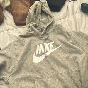 Gray Nike XL hoodie